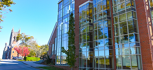 Exterior of St. George Science Building