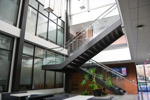 Staircase in St. George Science Building